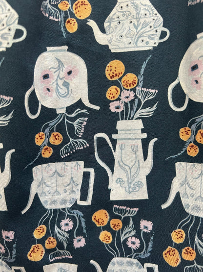Teapots Fit & Flare Dress - XS only Retrolicious