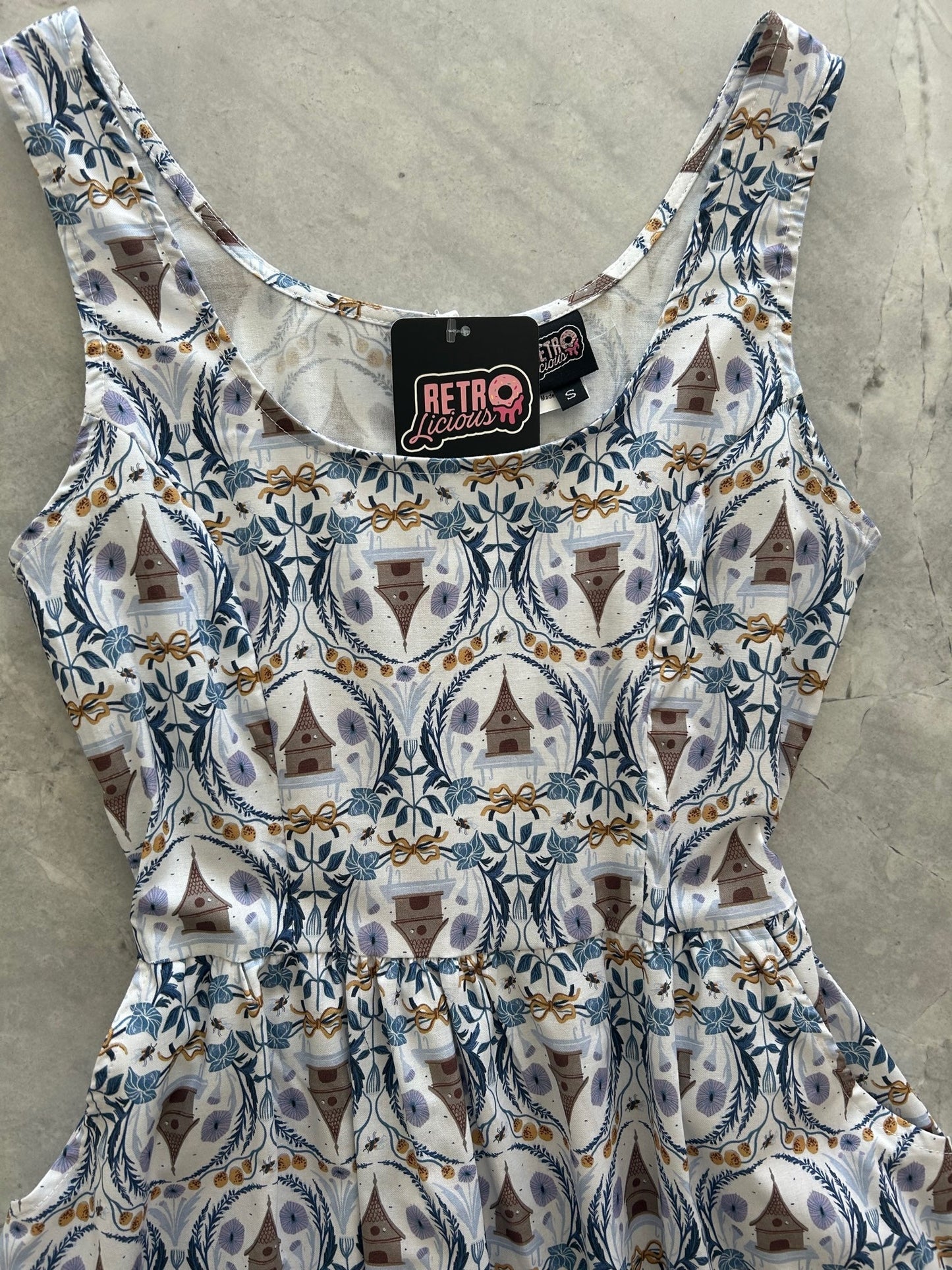 Honey I'm Home Fit & Flare Dress Retrolicious