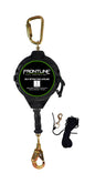 Frontline RPG30 30' Cable Single Leg SRL with Steel Snap Hook End with Carry on Handle and Tagline VM Hardware