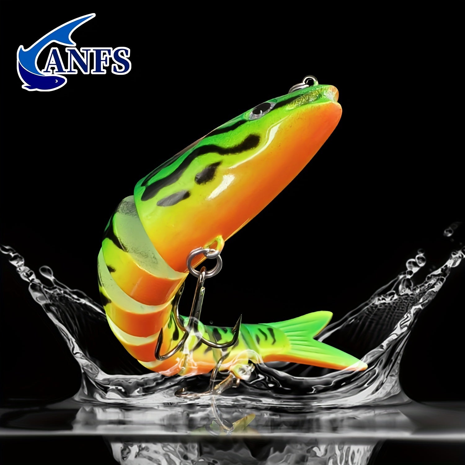 [Fishing Lures & Accessories] Fishing Lures Multi Jointed Swimbait Crankbait Slow Sinking Bionic Artificial Bait Freshwater Saltwater Trout Bass Fishing Accessories 20g 0.7oz/13.5cm 5.31inch NovaCart