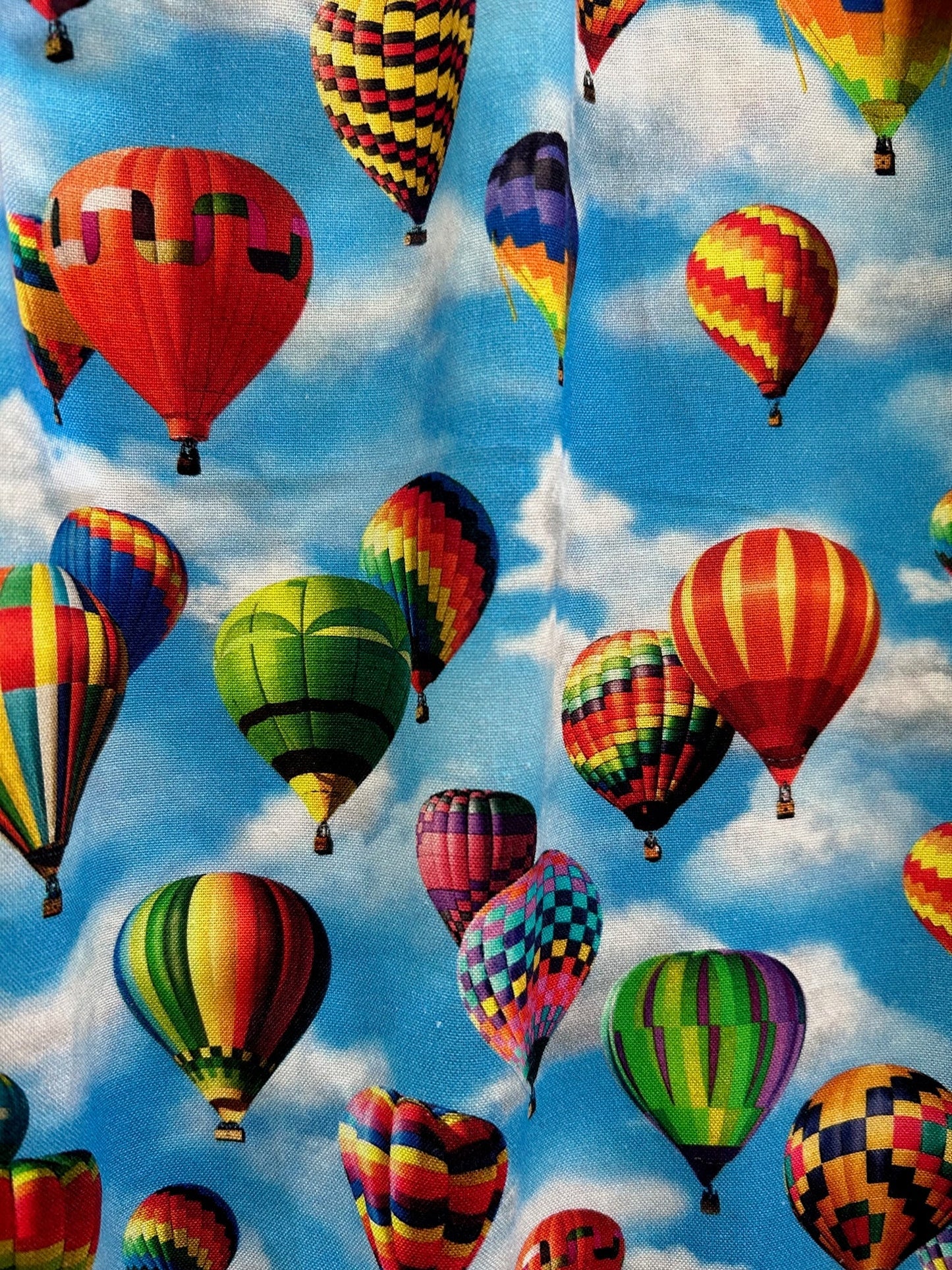 Hot Air Balloons Fit & Flare Dress Retrolicious
