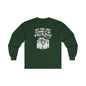 Hey You Quit Staring At My Package Long Sleeve Tee The Devil's Pickle