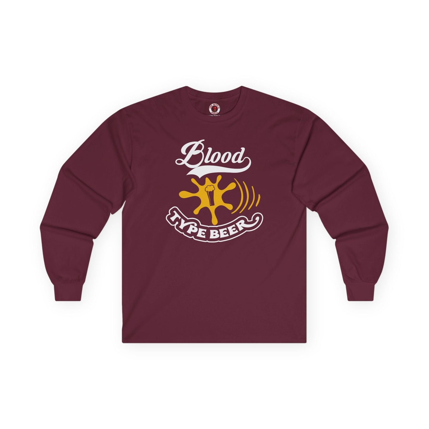 Blood Type Beer Long Sleeve Tee The Devil's Pickle