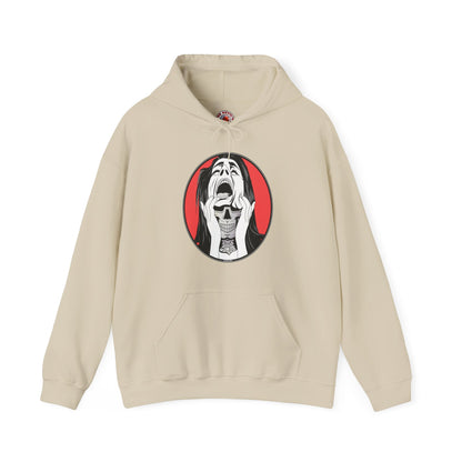 Skull Woman Hooded Sweatshirt The Devil's Pickle