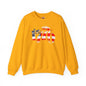 1776 American Flag Crewneck Sweatshirt The Devil's Pickle