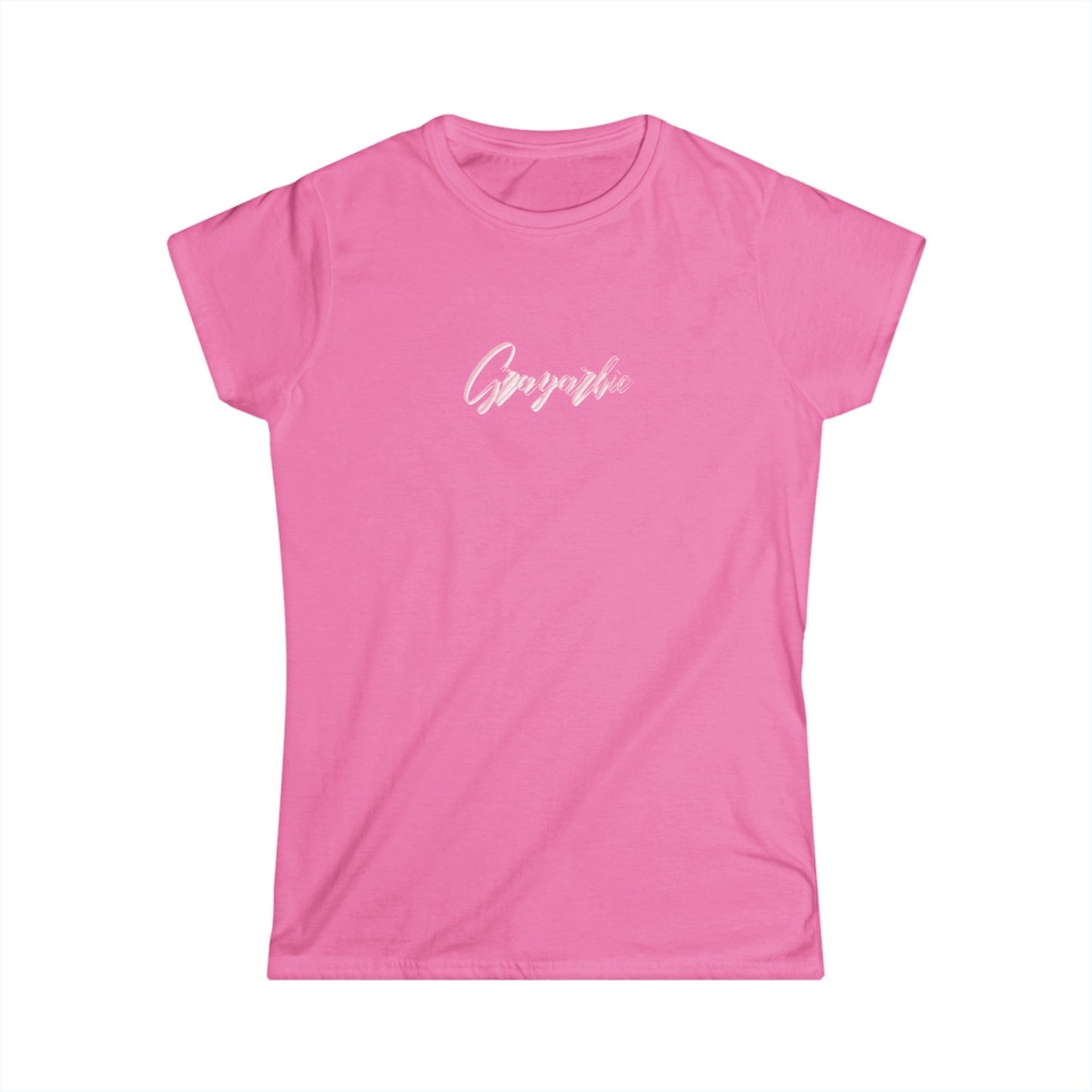 Women's Softstyle Tee "Grayarbie" Grayceful LLC