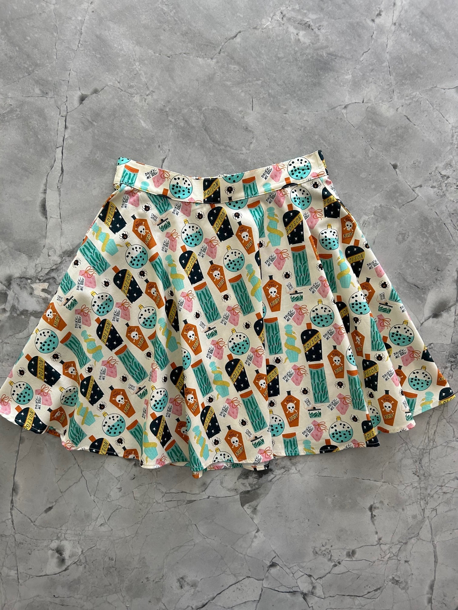 Potion Skater Skirt - 4X only, 1 left! Retrolicious