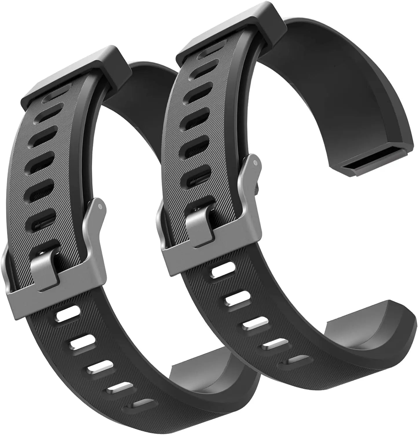 Upgrade Your Fitness Journey with Veryfitpro ID115Plus HR Replacement Bands - Durable, Stylish, and Comfortable in Black