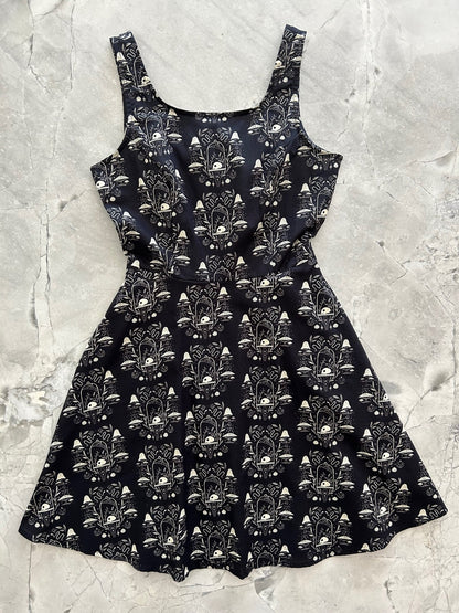 Apothecary Skater Dress - Medium only, 1 left! Retrolicious
