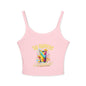 Playful & Stylish Womens Spaghetti Strap Tank Top Country in My Heart