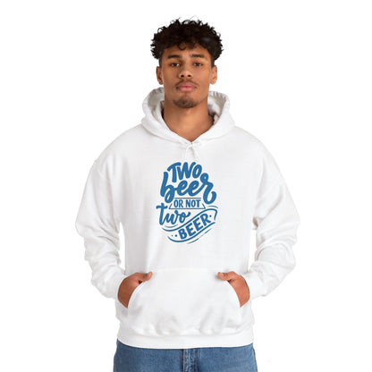 Two Beer or Not Two Beer Hooded Sweatshirt The Devil's Pickle