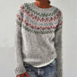 Women’s Fashionable Pullover Sweater Top | Cozy Everyday Knit FitiqueFit