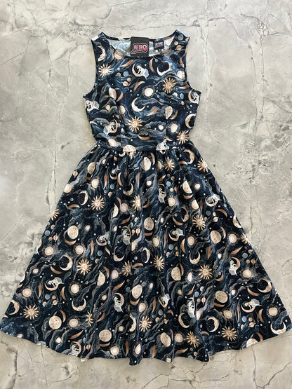 Luna Midi Dress Retrolicious