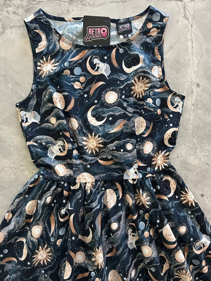 Luna Midi Dress Retrolicious