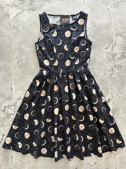 Moon Vintage Dress - XS only, 1 left! Retrolicious