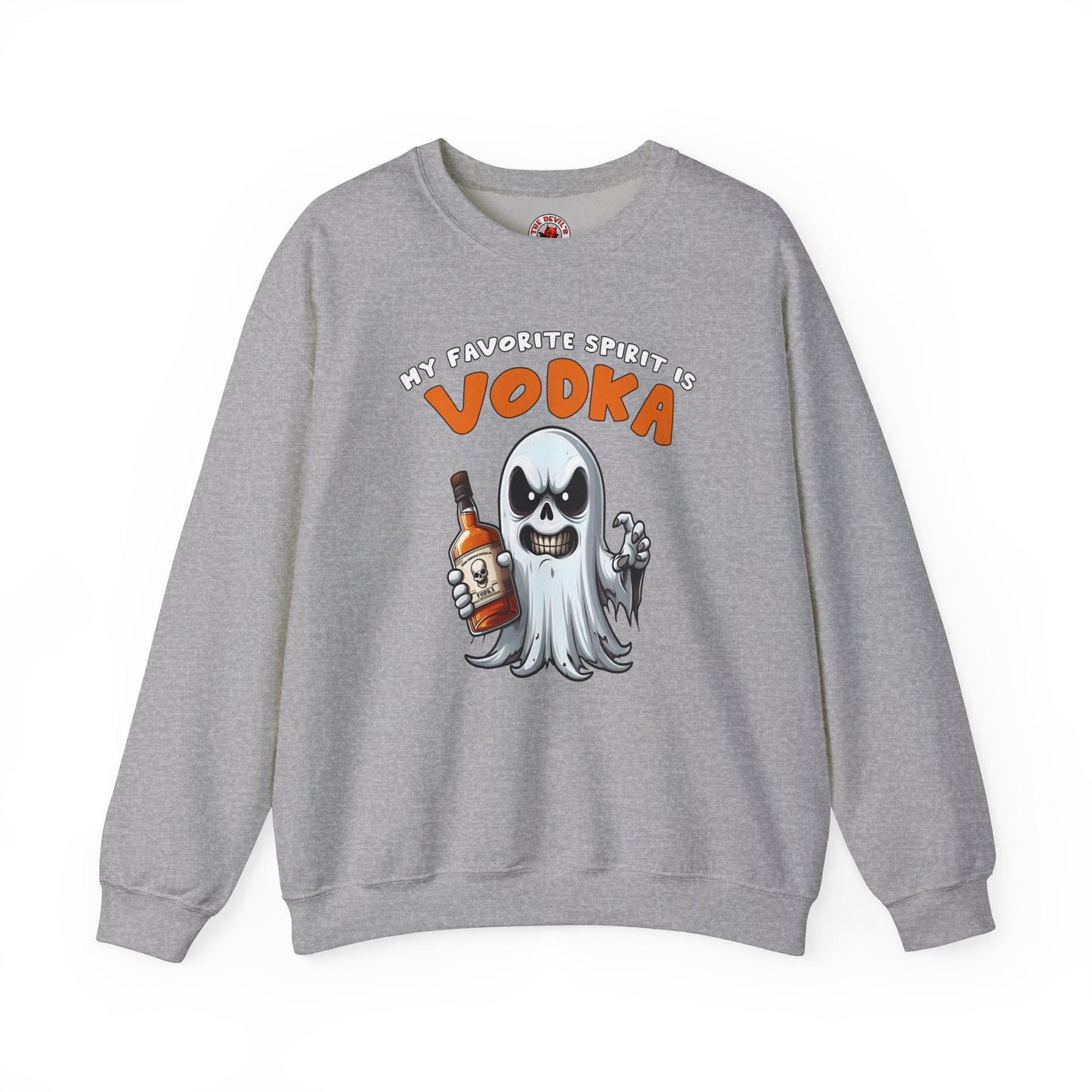My Favorite Spirit Is Vodka Crewneck Sweatshirt The Devil's Pickle