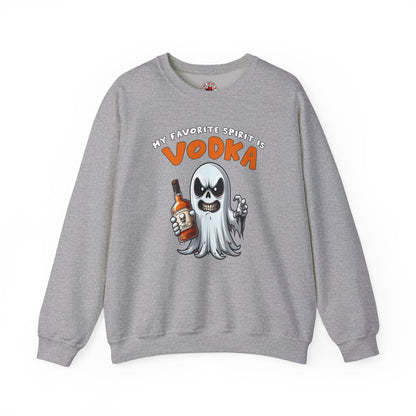 My Favorite Spirit Is Vodka Crewneck Sweatshirt The Devil's Pickle