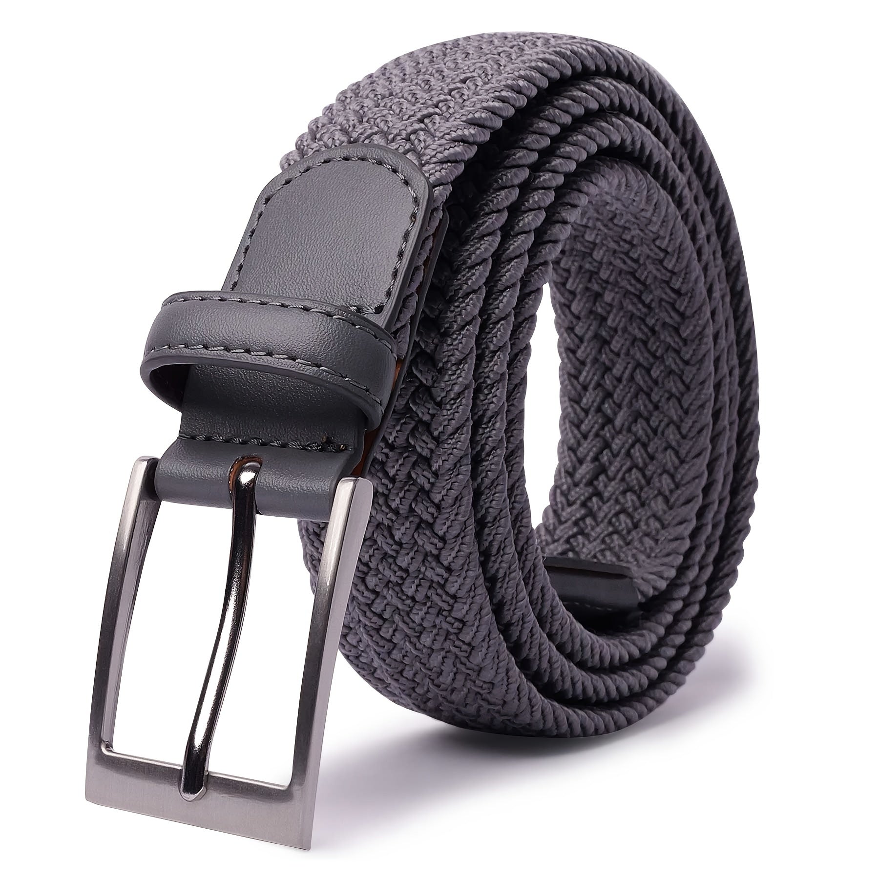 Woven Stretch Belts Made of Braided Elastic for Men And Women, Suitable for Casual Pants, Jeans, And Golf Shirts NovaCart