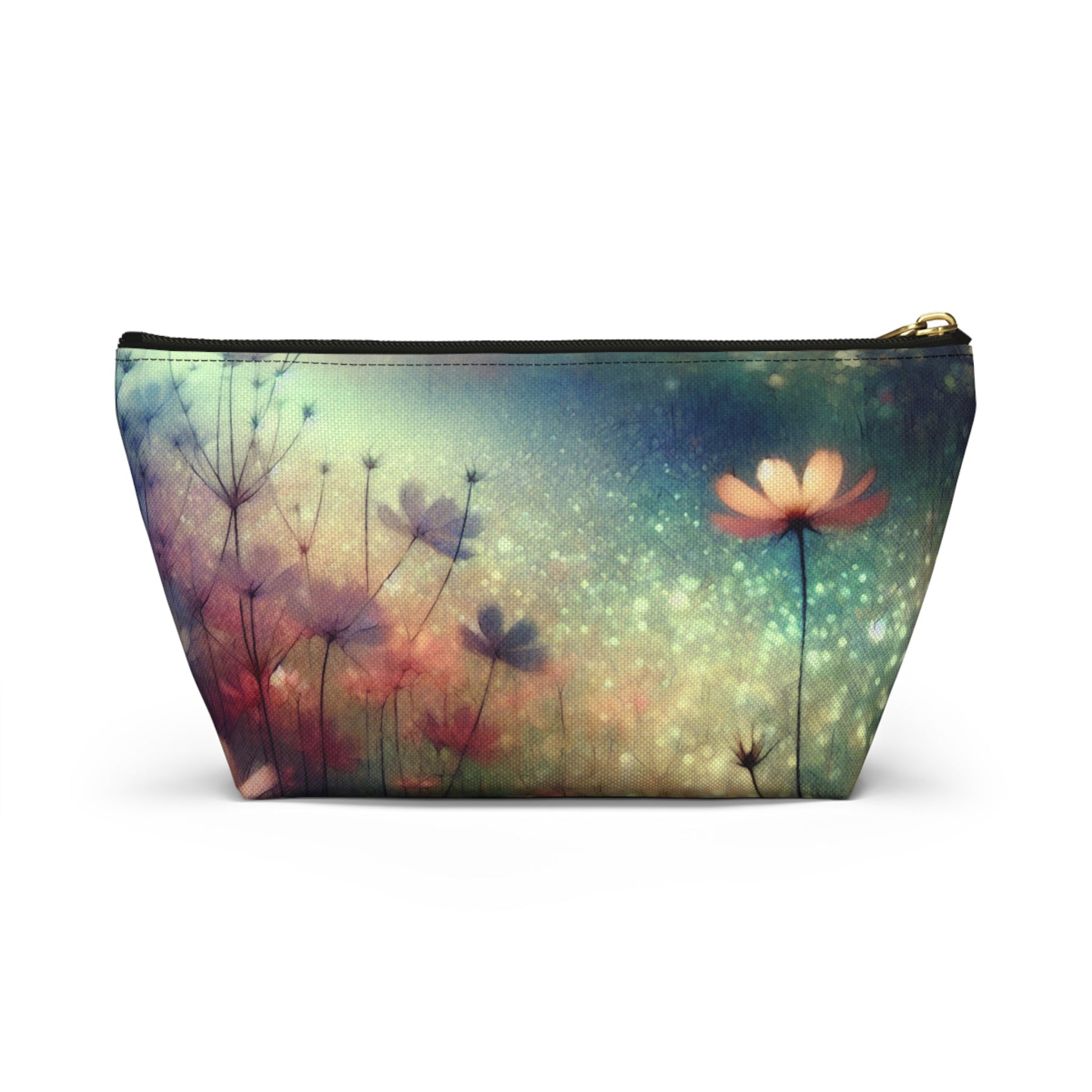 Floral Accessory Pouch - Graceful Design for Everyday Use Grayceful LLC