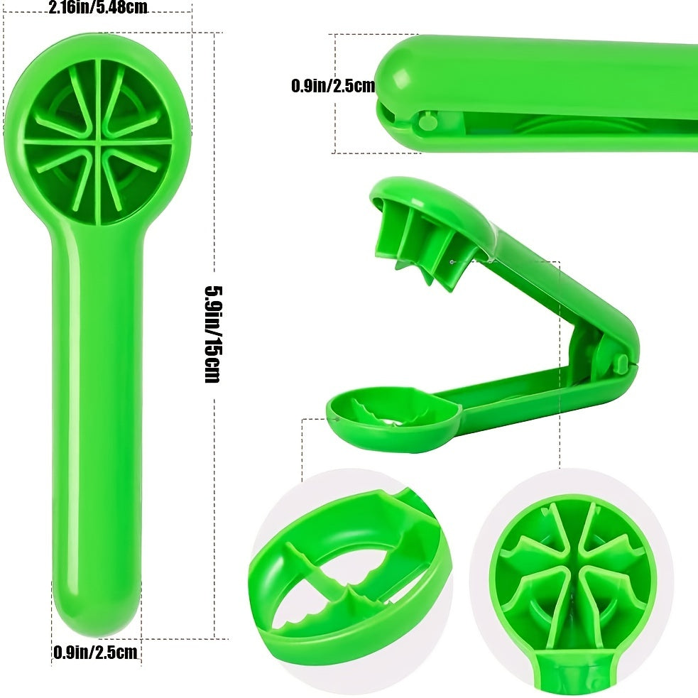PANCERKA Portable Fruit Cutter - No Blade, Easy Grip Handle, Ergonomic Design for Safe Slicing, Dishwasher Safe, Ideal for Grapes, Cherries, Tomatoes, Strawberries, and Small Fruits, Fruit Slicing Tool | Ergonomic Handle | Du NovaCart
