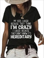 Women’s Vibrant Letter‑Print Crew‑Neck Tee FitiqueFit