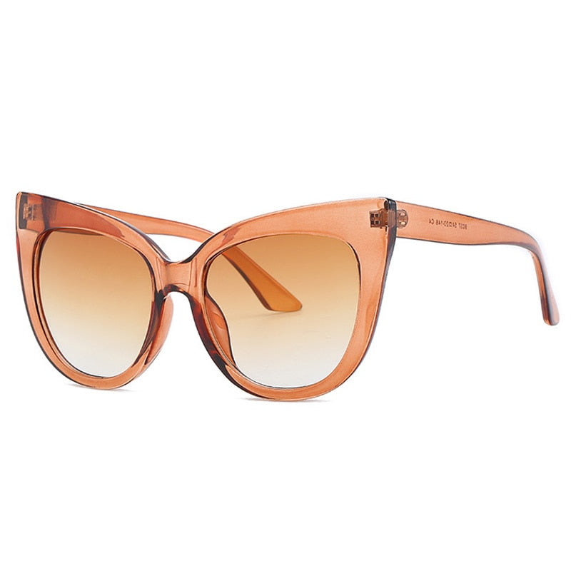 Women's Oversized Cat Eye Sunglasses UV400 FitiqueFit