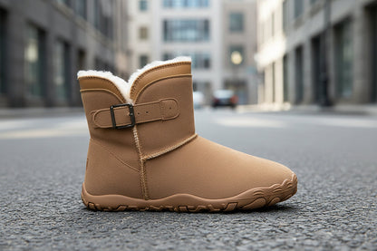 Unisex Warm Fleece-Lined Snow Boots – Anti-Slip Winter Boots for Men & Women FitiqueFit