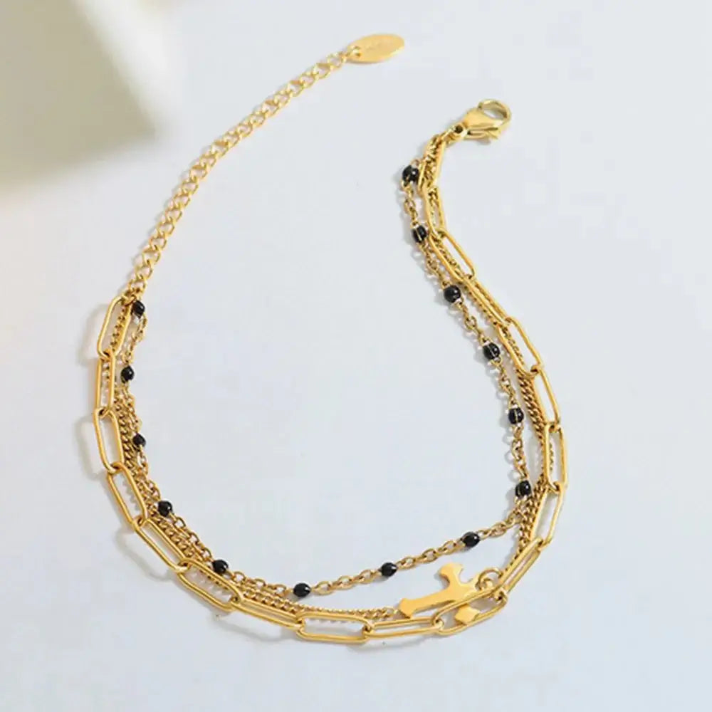Layerlight Chain Bracelet Ivory Embers