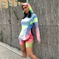 Women's Casual Fashion Hoodie Sports Two Piece Set See size chart under “more details” The Fashion Celestial