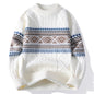 Autumn And Winter Fashion Trend Mock Neck Sweater Men Grayceful LLC