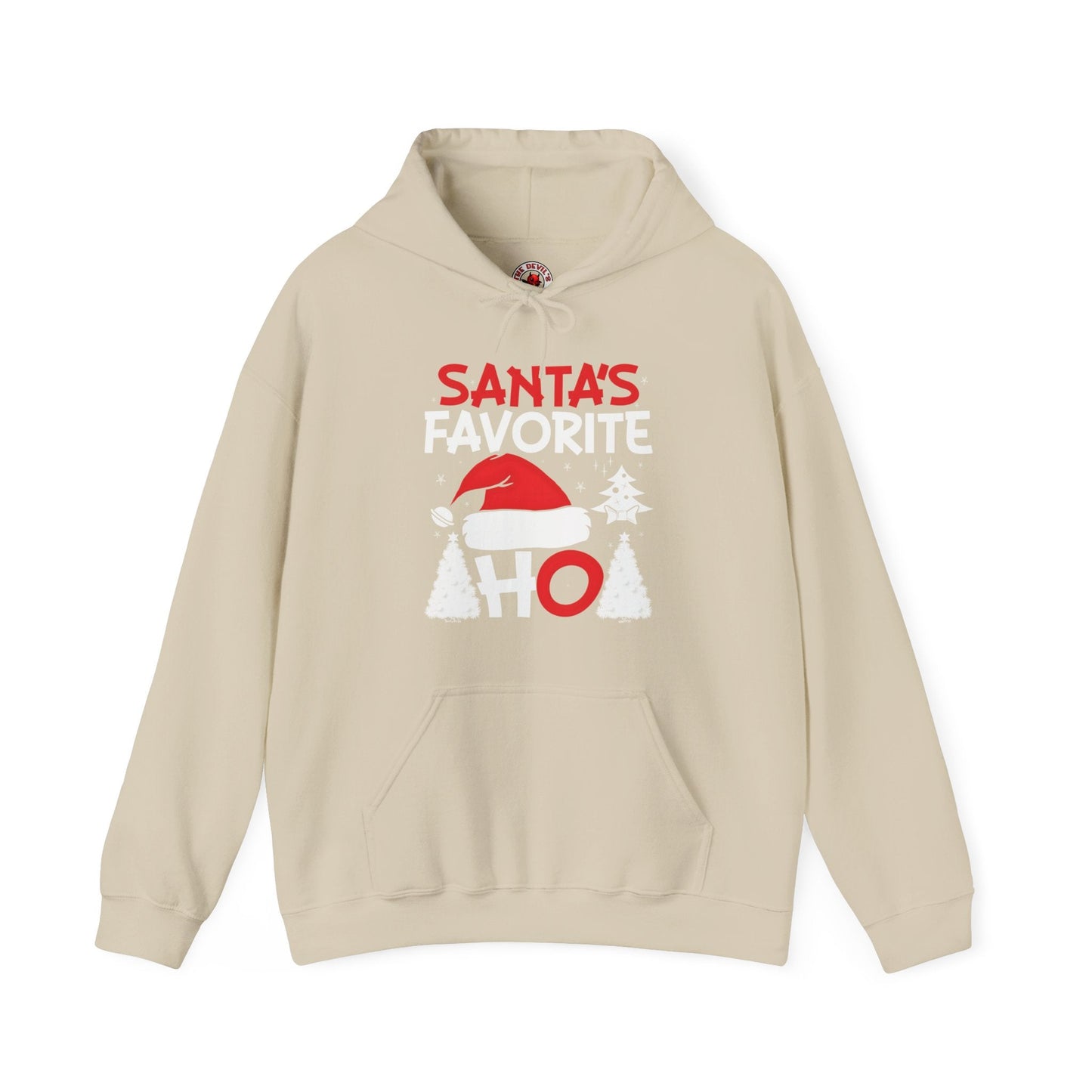 Santa's Favorite Ho Hooded Sweatshirt The Devil's Pickle