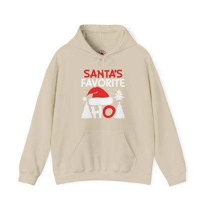 Santa's Favorite Ho Hooded Sweatshirt The Devil's Pickle
