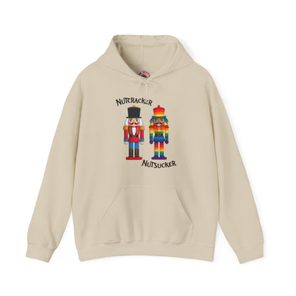 Nutcracker or Nutsucker Hooded Sweatshirt The Devil's Pickle