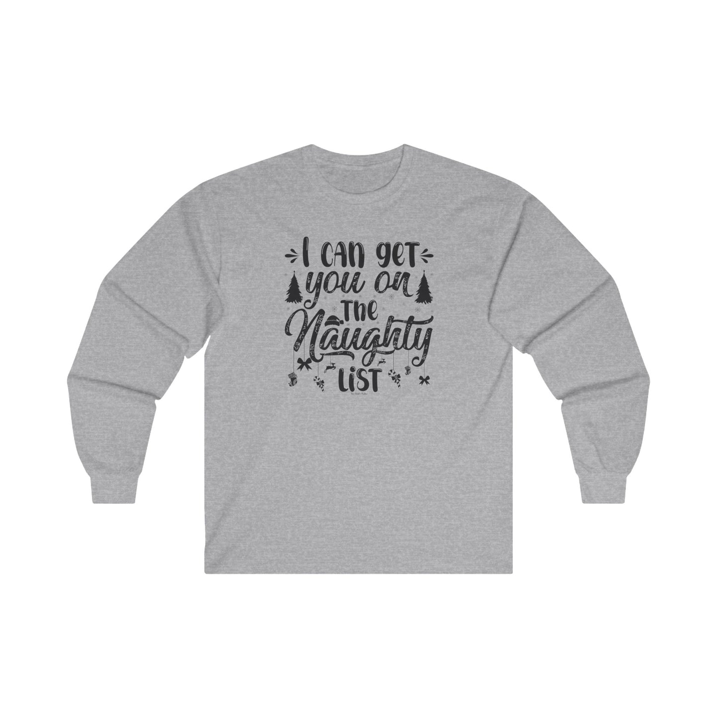 I Can Get You On The Naughty List Long Sleeve Tee The Devil's Pickle