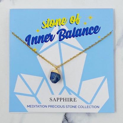 Meditation Semi-Precious Stone Pendant Necklace Shop Style & More | Fresh Looks, Everyday Deals & Free Shipping