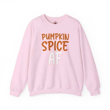 Pumpkin Spice AF Crewneck Sweatshirt The Devil's Pickle