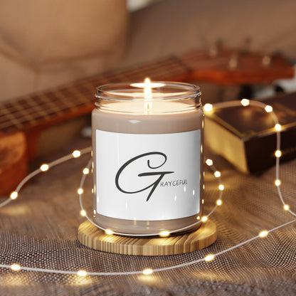 Scented Soy Candle, 9oz Grayceful LLC