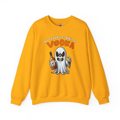My Favorite Spirit Is Vodka Crewneck Sweatshirt The Devil's Pickle