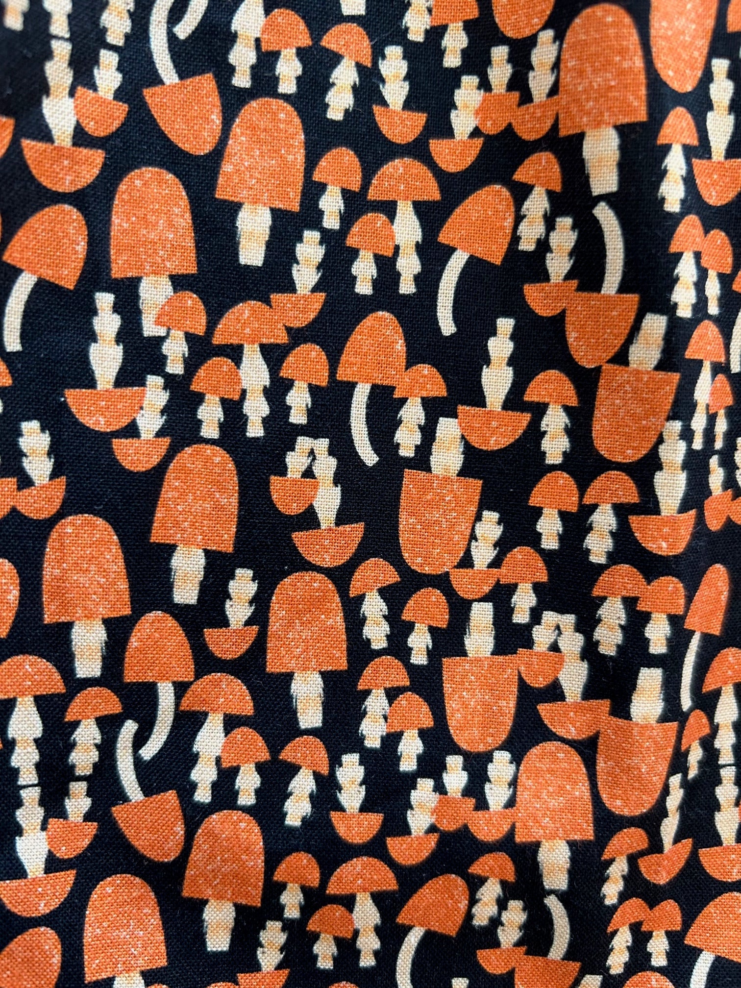 Mushroom Collared Dress Retrolicious