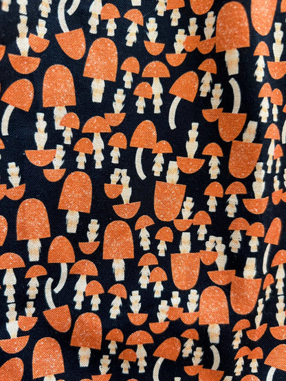 Mushroom Collared Dress Retrolicious