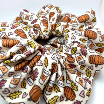Fall Coffee Bullet Scrunchie Enchanted Scrunch