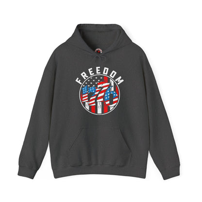 Freedom 1776 Hooded Sweatshirt The Devil's Pickle