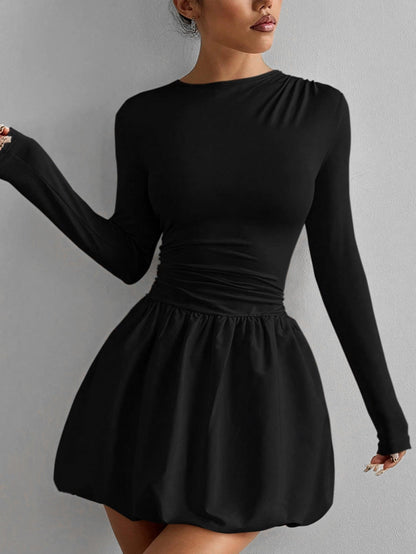 Women's Solid Color Stretch Casual Dress FitiqueFit
