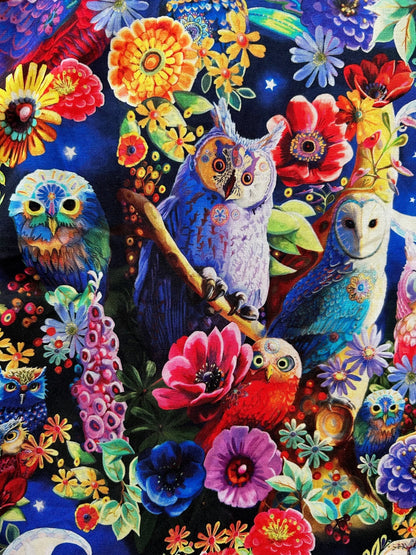 Owls Skater Dress Retrolicious