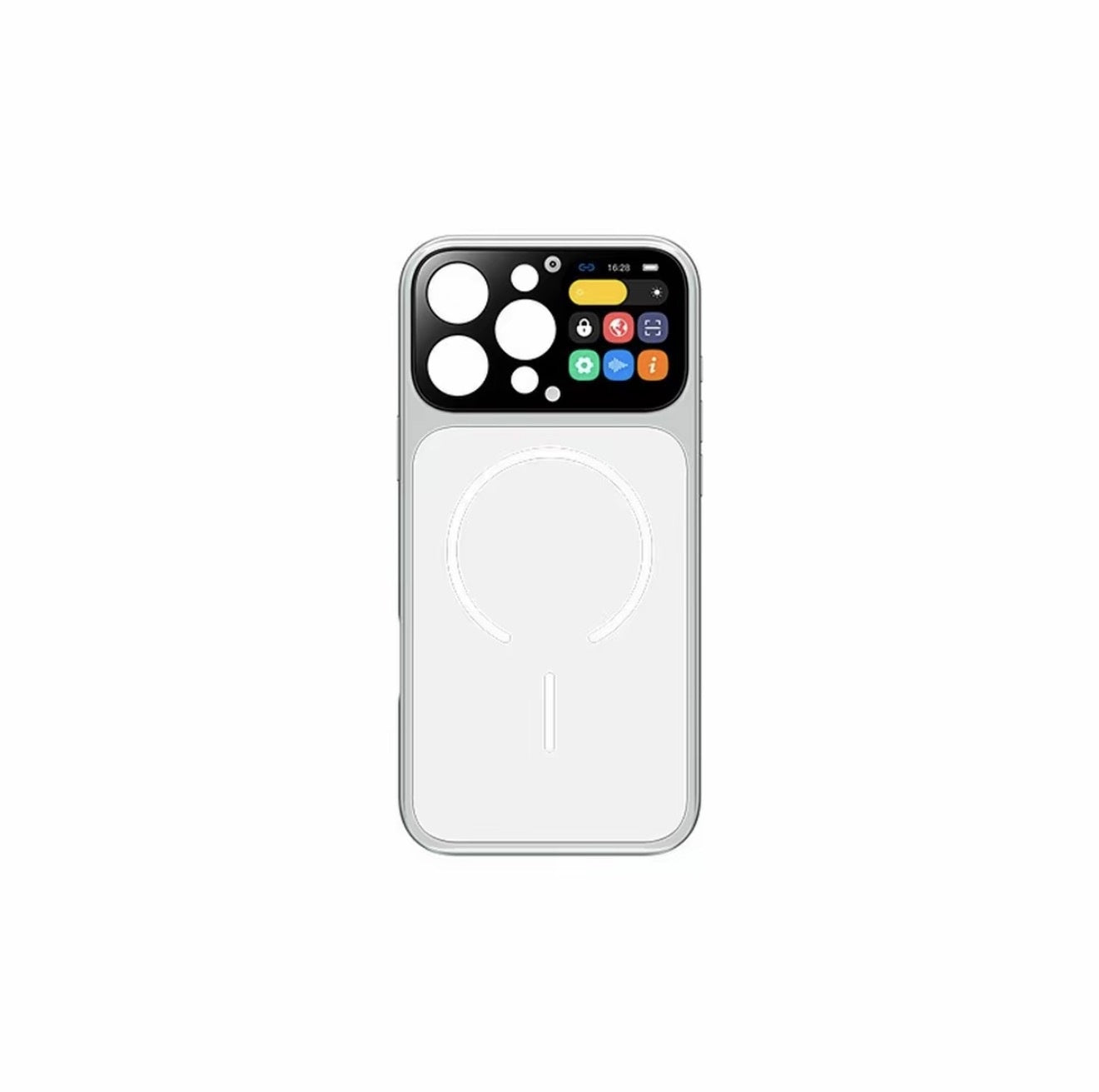 P1 Smartphone Case, Transparent, Full-Body Protection, Drop-Resistant, Magnetic Suction New Era Fashion LLc