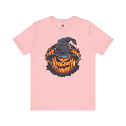 Scary Witch Pumpkin Halloween T-Shirt The Devil's Pickle