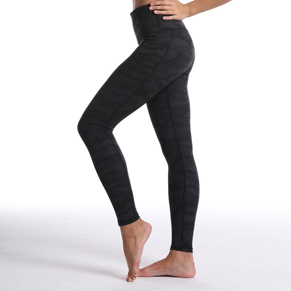 1pc, New Spring And Summer Breathable Sweat-Absorbing Leggings, Women'S Fitted Yoga Pants, Casual Trousers, Slim And Butt-Lifting, Form-Fitting And Sexy, Cropped Length, High-Waisted, Tailored, Lift The Butt, Peach-Shaped But NovaCart