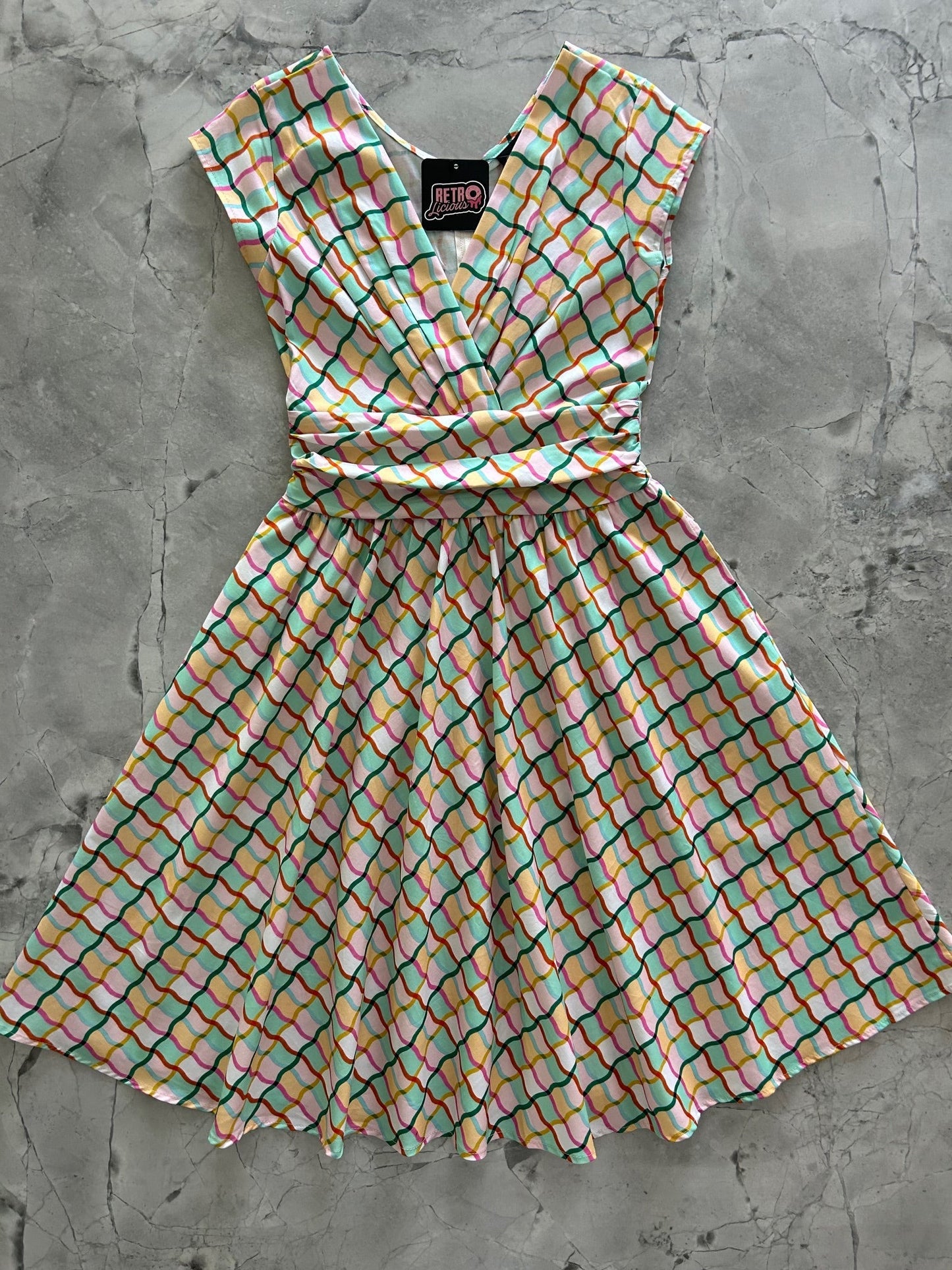 Squiggly Greta Dress Retrolicious