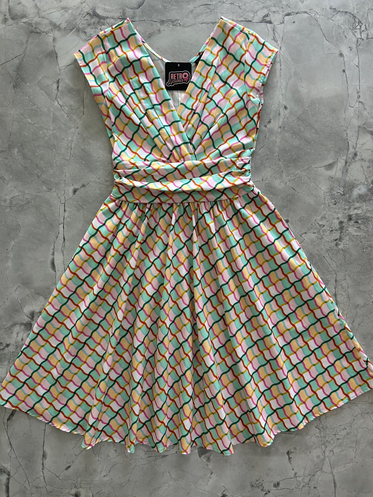Squiggly Greta Dress Retrolicious