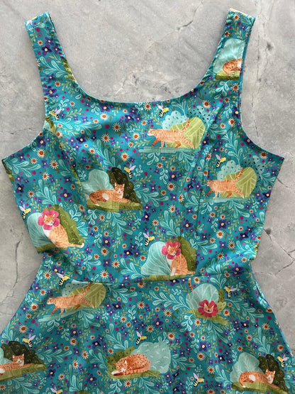 Cats Skater Dress Retrolicious